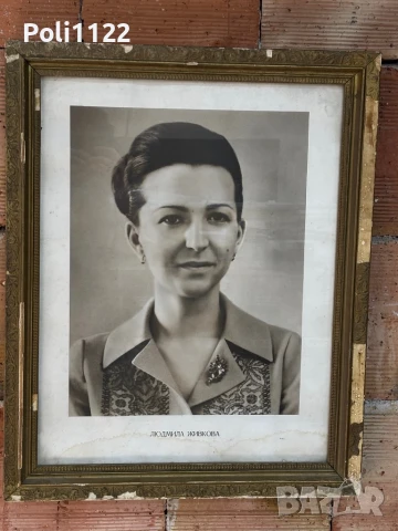 Портрет на Людмила Живкова, снимка 3 - Картини - 50741801