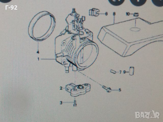 13631726591**NEU**BMW**Датчик, положение на дроселовата клапа**, снимка 4 - Части - 34030889