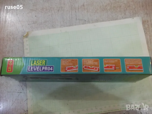 Нивелир лазарен "LASER LEVEL PR04", снимка 3 - Измервателни инструменти - 49238014