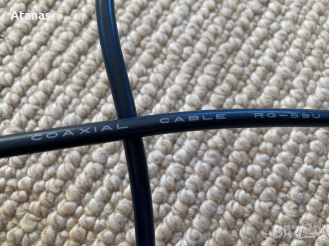 Коаксиален цифров кабел RG-59U, снимка 2 - Други - 38492555