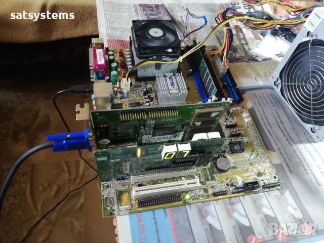 Дънна платка Asus P4P8X Socket 478 CPU+FAN+RAM, снимка 10 - Дънни платки - 42876345