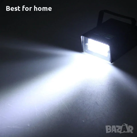  Мини LED стробоскопична светлина, снимка 7 - Лед осветление - 51324504