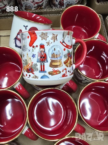 коледни чаши 