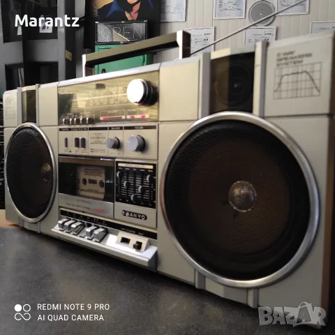 Sanyo 9880LU Boombox , снимка 4 - Радиокасетофони, транзистори - 55786313