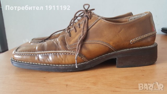 Италиански мъжки обувки. Номер 44, снимка 7 - Официални обувки - 32104755