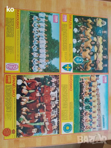 Футболни отбори от световното 1978г и др, снимка 8 - Списания и комикси - 54134563