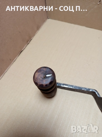 Стар Немски Масивен Голям Дърводелски Рукан., снимка 6 - Антикварни и старинни предмети - 51556711