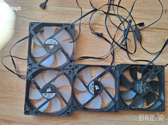 Вентилатори Corsair  4 броя, снимка 8 - Други - 54322477