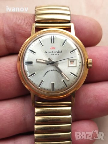 Часовник Рoljot Jean Cardot, снимка 7 - Мъжки - 48142112