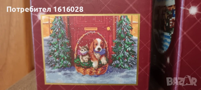 Нов Коледен диамантен гоблен със светещи елементи в тъмното., снимка 15 - Гоблени - 50665415