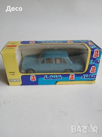 Стара метална руска количка Лада Ваз-2101, снимка 1