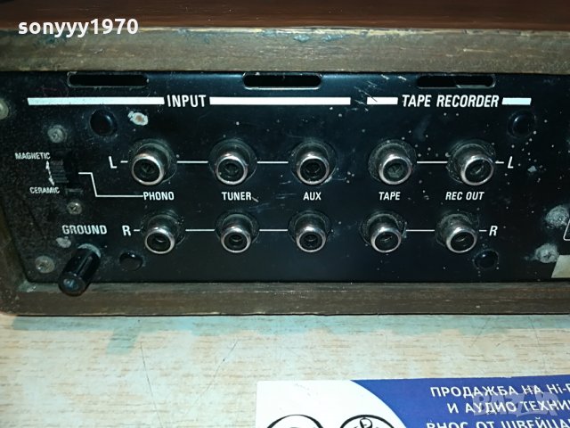 sony ta-70 stereo ampli-made in japan, снимка 13 - Ресийвъри, усилватели, смесителни пултове - 29100143