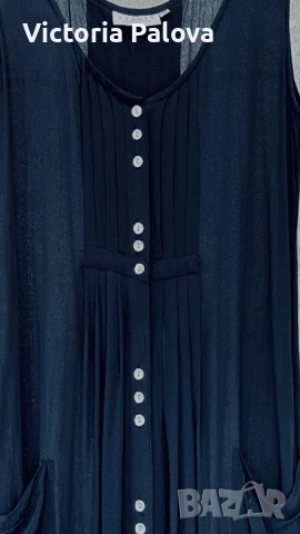 Прекрасна черна дълга рокля HENNES COLLECTION , снимка 17 - Рокли - 51172537