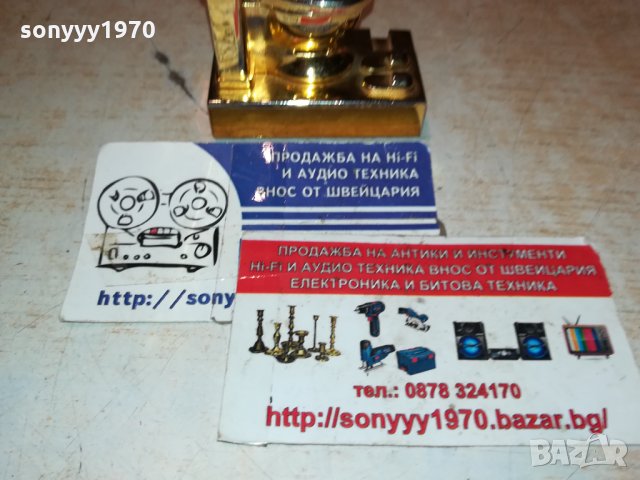 ATOMIC-KOREA-GOLD WC-ЗАПАЛКА ВНОС FRANCE 0612211906, снимка 6 - Антикварни и старинни предмети - 35051090
