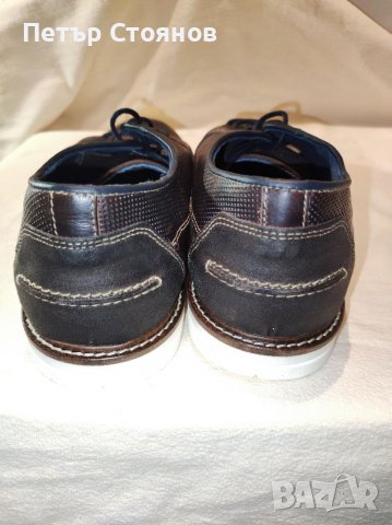 Стилни мъжки обувки от естествена кожа Sondag& Sons №46, снимка 7 - Ежедневни обувки - 26457073
