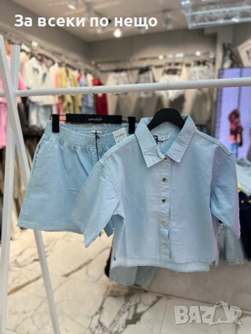 Дамски Летен Комплект👚🩳Дамски Къс Екип - Налични Различни Цветове Код A674, снимка 3 - Комплекти - 50693365