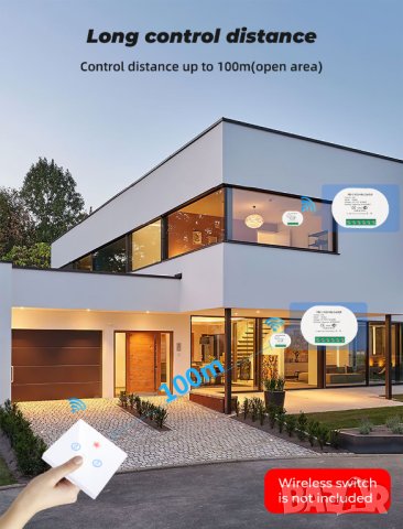 Мини реле за вграждане на 433MHz, снимка 8 - Друга електроника - 42458755