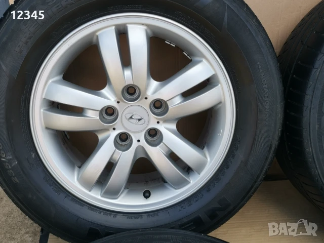 16’’5x114,3 originalni za hyundai 16”5х114,3 оригинални за хюндай-№58, снимка 4 - Гуми и джанти - 51232795
