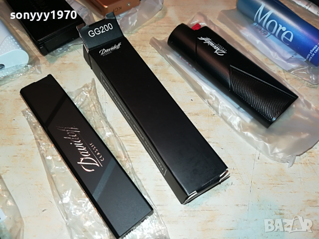 SOBRANIE-DAVIDOFF-МАРКОВИ МЕТАЛНИ ЗАПАЛКИ 1504221102, снимка 10 - Запалки - 36464480