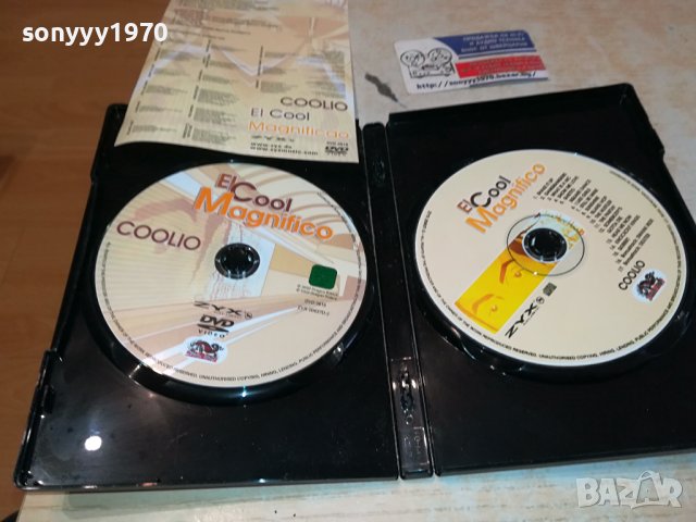 COOLIO DVD & CD-ВНОС GERMANY 3110231302, снимка 2 - CD дискове - 42792202