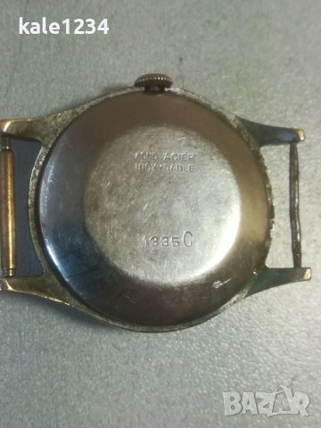 Часовник Chronometer ANCRE. Vintage watch. Швейцарски механизъм. Military watch. Военен. Мъжки , снимка 6 - Мъжки - 40588080