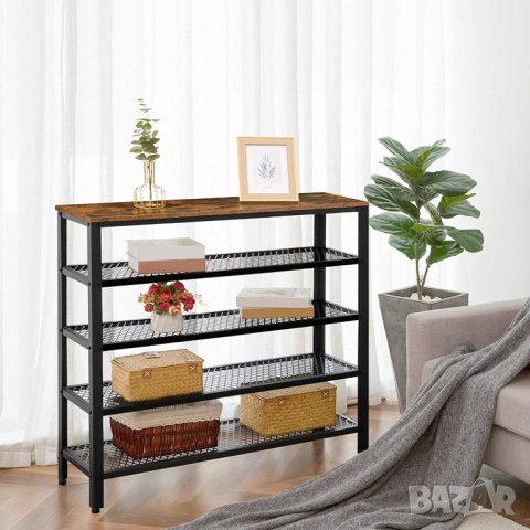 ПРОМОЦИЯ Шкаф за обувки / Рафт за обувки / Етажерка / Портманто BF85XJ01, снимка 3 - Шкафове - 42107524