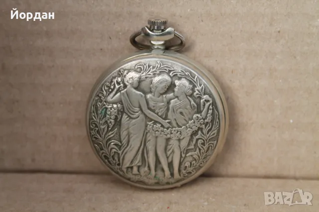 СССР джобен часовник ''Молния'', снимка 2 - Мъжки - 47410113