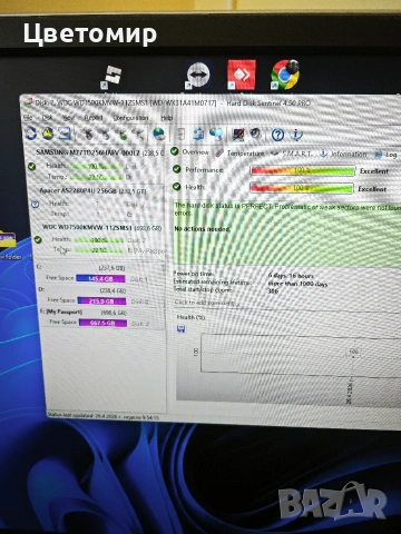 Външен хард диск WD My Passport 750GB 2.5" USB 3.0 100% Health ( работил е 6дни), снимка 7 - Външни хард дискове - 54316810