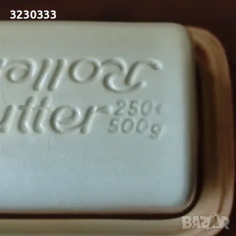 Порцеланов съд за масло, снимка 3 - Аксесоари за кухня - 49768733