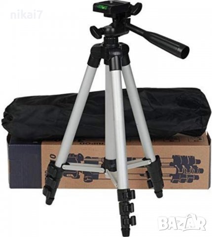 Фото статив TRIPOD TF3110 алуминиев много стабилен за фотоапарат/GSM, снимка 6 - Чанти, стативи, аксесоари - 37640062