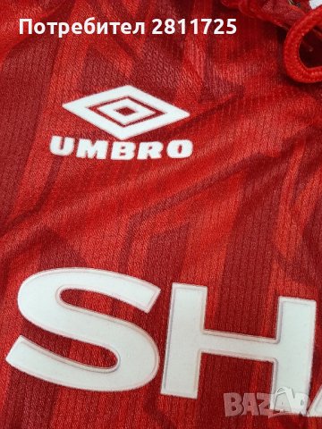 Тениска Кантона Манчестър Юнайтед , снимка 3 - Футбол - 42130080