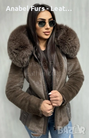 Дамски палта от естествен косъм и естествена кожа, снимка 9 - Палта, манта - 38667636