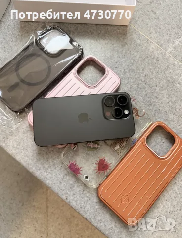 iPhone 15 pro черен , снимка 6 - Apple iPhone - 56536510