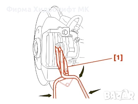 FACOM D60A Клещи специализирани за монтаж и демонтаж на предни и задни накладки BOSCH, снимка 3 - Клещи - 31352810