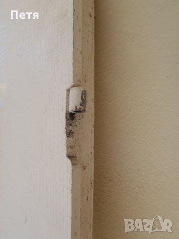 Бяла интериорна врата с брава със заключване, снимка 2 - Интериорни врати - 31149352