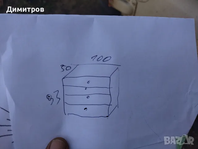 Дървено шкафче масив скрин и витрина, снимка 16 - Шкафове - 55805532