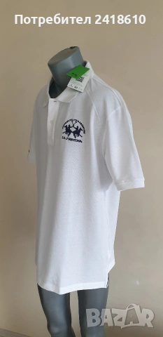 La Martina Pique Cotton  Mens Size 3XL НОВО! ОРИГИНАЛ! Мъжка Тениска!, снимка 11 - Тениски - 54256671