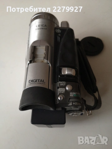 Panasonic Leica Dicomar 3CCD MiniDV NV-GS70 видео камера , снимка 6 - Камери - 53901251