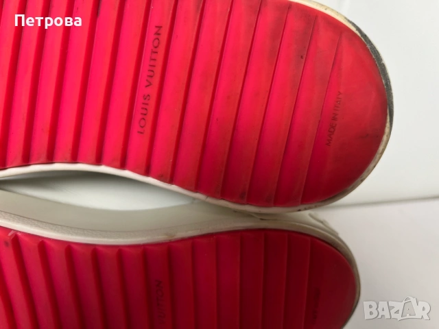 Маратонки Louis Vuitton Time Out 37.5 Оригинал, снимка 9 - Маратонки - 53268679