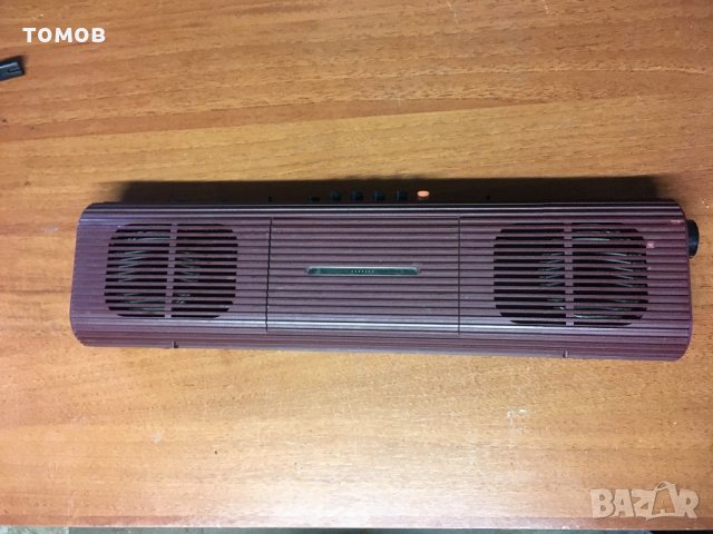 Sharp qt-f60 radio casette recorder дизайнерски модел, снимка 3 - Аудиосистеми - 31561200