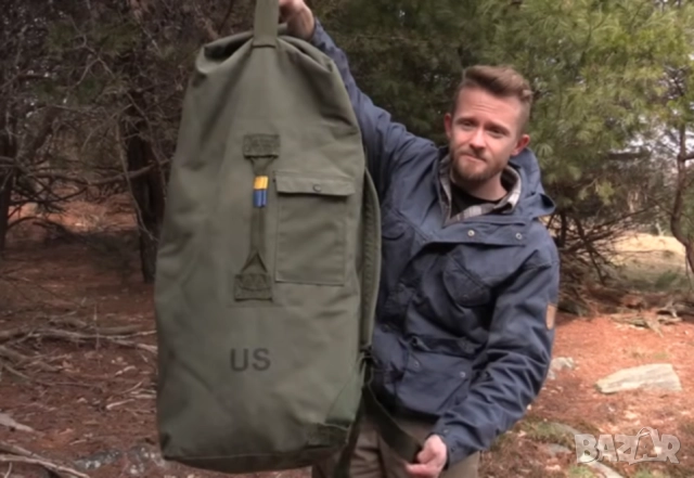НОВ Оригинална Американска Военна РАНИЦА САК 80 литра Войнишки Денк Чанта 93x30x30 см Кордура БАРТЕР, снимка 10 - Раници - 52396838