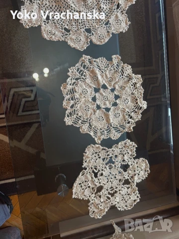 Изящество ръчно плетиво за декорация, снимка 3 - Декорация за дома - 50756840