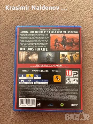Red dead redemption 2, снимка 2 - Игри за PlayStation - 54219281