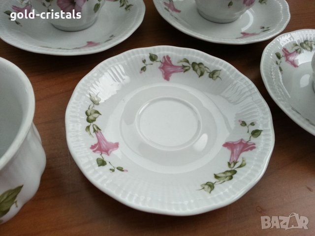 Стар полски порцелан чаши за чай кафе , снимка 5 - Антикварни и старинни предмети - 34488784