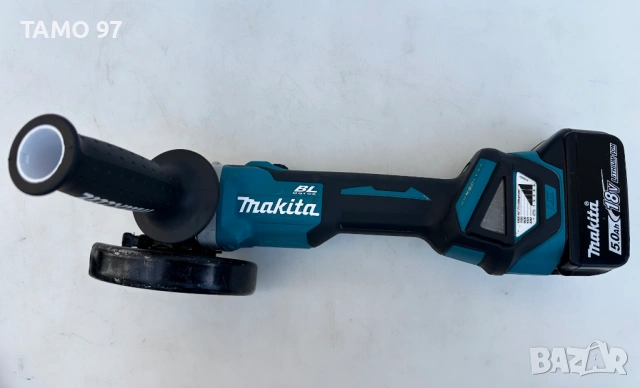 Makita DGA511 - Безчетков ъглошлайф 2x18V 5.0Ah 2024г. като нов!, снимка 3 - Ъглошлайфи - 53226098