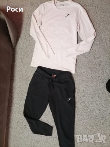 Мъжка спортена блузка Gymshark S, снимка 2 - Спортни дрехи, екипи - 42454667