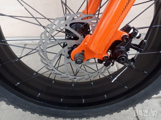 Продавам колела внос от Германия велосипед фет байк 20 ACE 20 цола дискови спирачки, снимка 16 - Велосипеди - 31581253