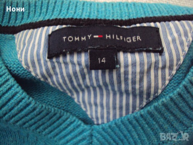 Детски пуловер Tommy Hilfiger, снимка 5 - Детски пуловери и жилетки - 31534292
