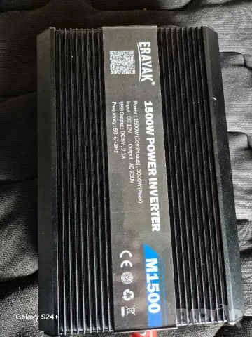 Нов Инвертор 12 v /220 v /1500 volta , снимка 3 - Аксесоари и консумативи - 48050147