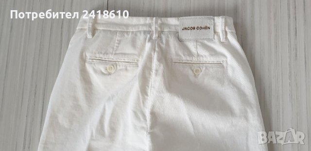 Jacob Cohen Marina Hand Made Italy Stretch Chinos Women Size 40/27 НОВО! ОРИГИНАЛ! Дамски Панталон!, снимка 15 - Панталони - 40429463